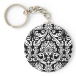 Baroque Damask Keychain