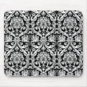 Baroque Damask Mousepad by belladorable Baroque Damask Mousepad
