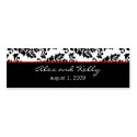 Baroque Damask Wedding Website Business Card business cards by TheWeddingShoppe Baroque Damask Wedding Website Business Card business cards