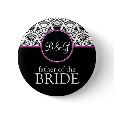 Baroque Elegance Father of the Bride Button by twoheartsshoppe
