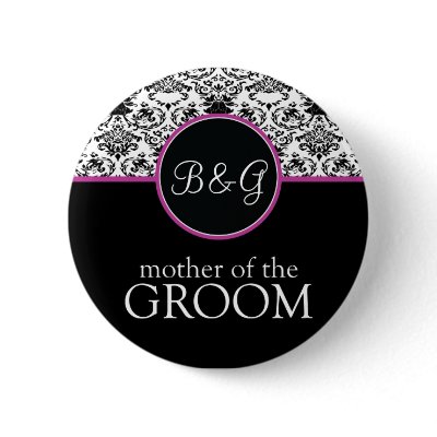 Baroque Elegance Mother of the Groom Button by twoheartsshoppe