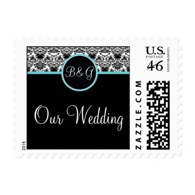Baroque Elegance Our Wedding Small Postage by twoheartsshoppe