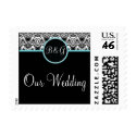 Baroque Elegance Our Wedding Small Postage postage