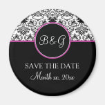 Baroque Elegance Save The Date Magnet