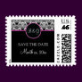 Baroque Elegance Save The Date Small Postage