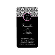 Baroque Elegance Wedding Favor Custom Avery Label
