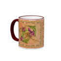 Baroque Floral 2 mugs