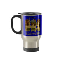 Baroque harpsichord coffee mugs