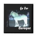 Baroque Horse Magnet