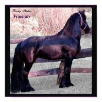 Baroque Horse Poster posters