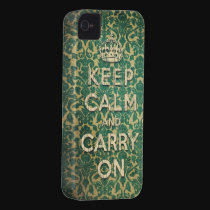 baroque keep calm and carry on casemate cases