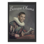 Baroque Obama Greeting Cards