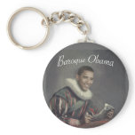 Baroque Obama Key Chains