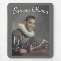 Baroque Obama Mouse Pads