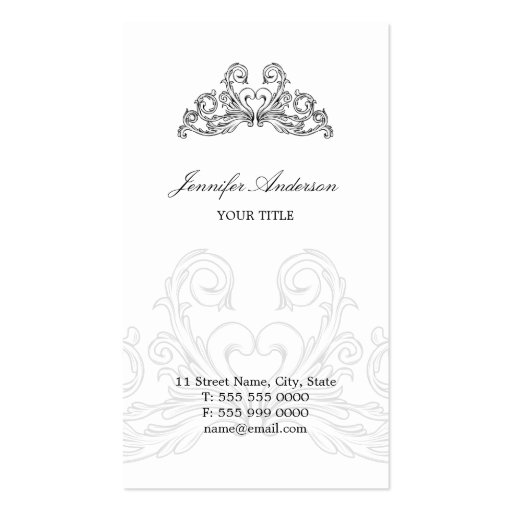 Baroque Ornaments business card