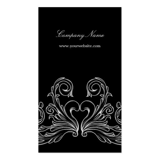 Baroque Ornaments business card (back side)