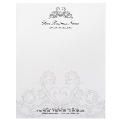 Baroque Ornaments letterhead by BluePlanet