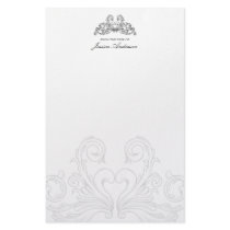 Baroque Ornaments personal stationery