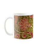 Baroque Ornate Design mugs