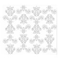 Baroque Outline Print by hyperspaz Baroque Outline Print