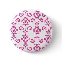 Baroque Pink Button by hyperspaz Baroque Pink Button