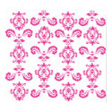 Baroque Pink Print by hyperspaz Baroque Pink Print