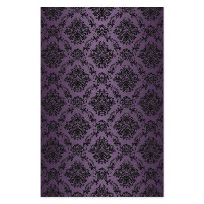Baroque Plum Victorian Scrapbook Paper Stationery by mykajelina
