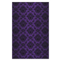 Baroque Purple Victorian Scrapbook Paper stationery