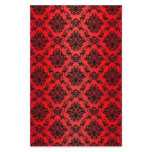 Baroque Red Victorian Scrapbook Paper stationery