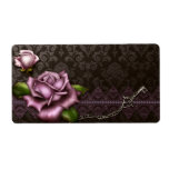 Baroque Rose Apothecary Label