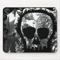 Baroque Skull mousepads