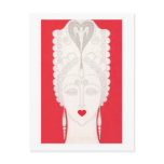 Baroque Woman Post Card