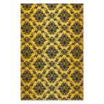 Baroque Yellow Victorian Scrapbook Paper stationery