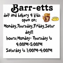 Barr-etts Print