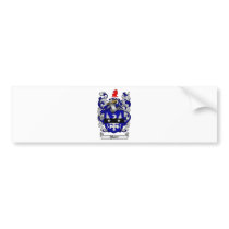 BARR FAMILY CREST -  BARR COAT OF ARMS BUMPER STICKER