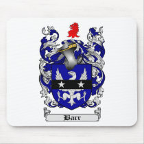 BARR FAMILY CREST - BARR COAT OF ARMS mousepads by heraldics BARR FAMILY CREST - BARR COAT OF ARMS mousepads