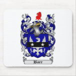 BARR FAMILY CREST -  BARR COAT OF ARMS mousepads