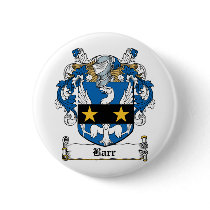 Barr Family Crest Button