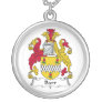 Barr Family Crest Necklaces