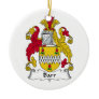 Barr Family Crest Ornaments