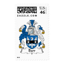 Barr Family Crest Postage