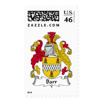 Barr Family Crest Postage