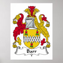 Barr Family Crest Print