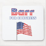 Barr for Congress Patriotic American Flag Mousepads