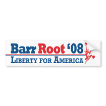 Barr-Root Bumper Sticker bumper stickers by eclontz Barr-Root Bumper Sticker bumper stickers