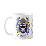 Barr, the origin, meaning and the crest mugs