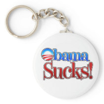 Barrack Obama Sucks Key Chain