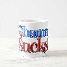 Barrack Obama Sucks Mugs