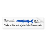 barracuda, Barracuda , Palin, Take a bite out o... Bumper Stickers
