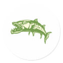 Barracuda Fish #4 stickers